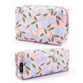 MAANGE Small Makeup Bag 2 PCS Cosmetic Bags for Women Oxford Fabric Make up Bag for Purse Portable Travel Zipper Makeup Pouch