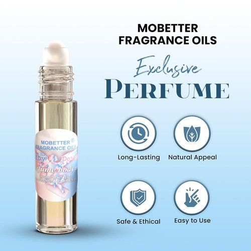 MOBETTER Fragrance Oils - Baby Powder Perfume Body Oil for Unisex | Long-Lasting Scent
