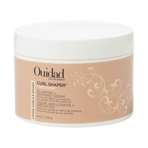 Ouidad Curl Shaper Take Shape Plumping Cream 8oz - Volumizing Formula for Loose Waves & Medium Thick Hair