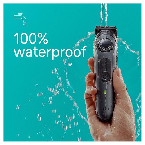 Braun All-in-One Men's Shaving Kit Series 5 5490, 9-in-1 Beard, Face, Nose, Ear Trimmer, Hair Clippers, Body Groomer and Manscaping, Holiday Gifts for Men
