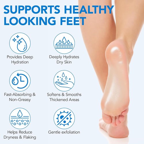 Skiennix Urea Foot Cream Stick - 60% Urea & 2% Salicylic Acid for Dry Cracked Skin | 1.41 oz