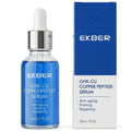 GHK-Cu Peptide Copper Peptides Serum for Face - Topical GHKCu with Hyaluronic Acid for Healthy Aging - Multi-Peptide Formula to Promote Collagen Support Fine Lines Firming Skin Elasticity Hydration