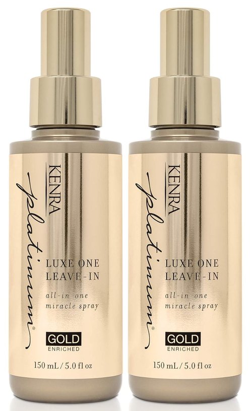 Kenra Platinum Luxe One Leave-In Spray - All-In-One Miracle Formula for Opulent Slip & Shine - Thermal Protection for Medium to Coarse Hair