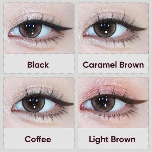 Skiennix Waterproof Gel Eyeliner Pencil - Highly Pigmented, Smudge-Proof, Ultra-Fine Tip - Built-In Brush for Easy Application - 01 Black