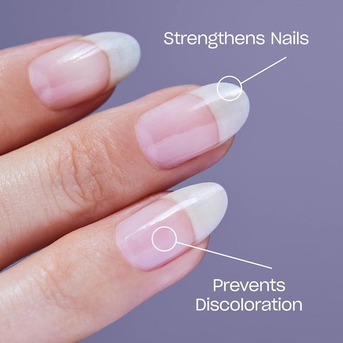 OPI Nail Lacquer Base Coat - Clear Chip Resistant Nail Polish | Protects Nails & Prevents Discoloration
