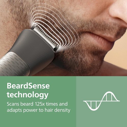Philips Norelco All-in-One Series 7000 Trimmer - 23-Piece Electric Shaver & Clipper with Titanium Blades, 26 Length Settings (0.5-16 mm), MG7970/49