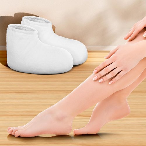 Segbeauty Paraffin Wax Bath Gloves and Booties, Thick Paraffin Wax Terry Cloth Mitts for Hand and Feet, Thermal Wax Gloves and Booties Paraffin Wax Gloves and Booties Mittens for Wax Machine SPA
