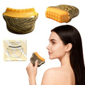 New Lymphatic Contour Face Brush,Lymphatic Drainage Massager for Face for Jawline, Chin & Facial Sculpting Designed to Fit Precisely and Relieve Fatigue- Anti-Puffiness (Tree Grain)