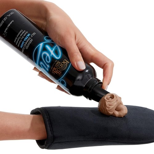 Bondi Sands Aero Ultra Dark Self Tan Foam - Lightweight Sunless Foam + Reusable Application Mitt