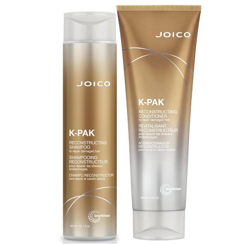 Joico K-PAK Daily Reconstructing Shampoo & Conditioner - Restore Shine & Smooth Damaged Hair with Keratin