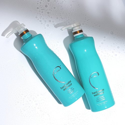 Malibu C Hard Water Wellness Conditioner - Sulfate-Free Formula for Enhanced Moisture & Shine - 8 Fl Oz