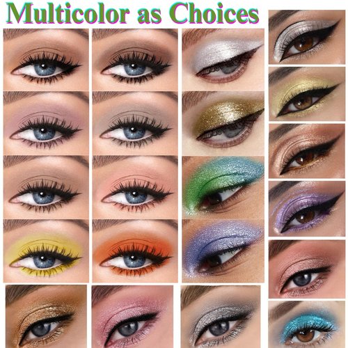 Skiennix Liquid Glitter Eyeshadow - Shimmering Gold, Long-Lasting & Quick-Drying Formula