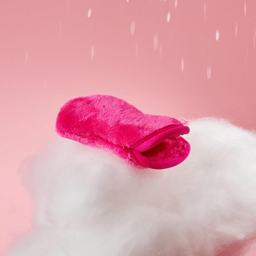 The Original MakeUp Eraser Eye MITT - Effortlessly Erase All Eye Makeup with Water | Pack of 4 Mitts + Laundry Bag