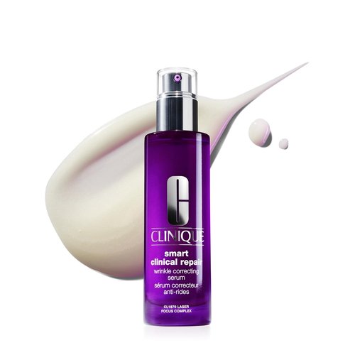 Clinique Smart Clinical Repair Anti-Aging Face Serum - Hydrating Formula with Hyaluronic Acid & Peptides