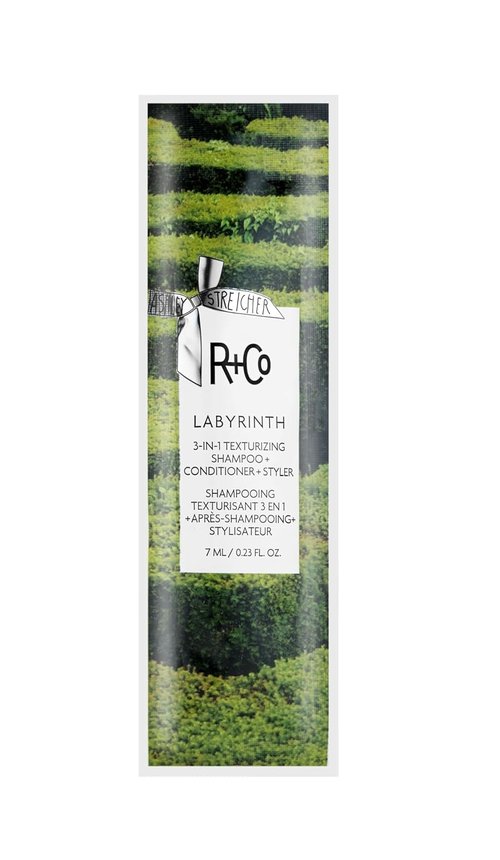 R+Co Labyrinth 3-in-1 Texturizing Shampoo, Conditioner & Styler - Cleanses, Adds Volume & Hydration for All Hair Types | Vegan & Cruelty-Free