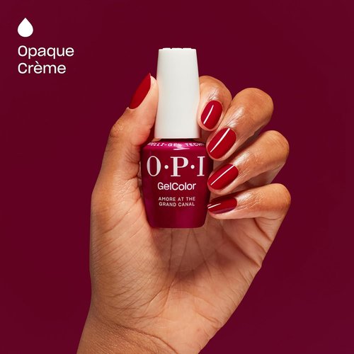 OPI GelColor Gel Nail Polish - Red Shades | Salon-Quality Shine & Long-Lasting Wear | Vegan & HEMA Free | 0.5 Fl Oz