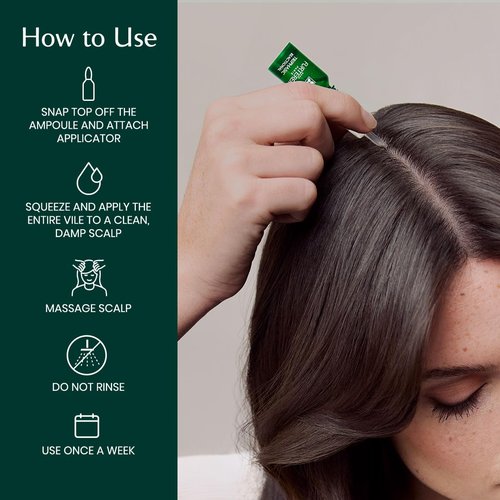 Rene Furterer Triphasic Concentrated Serum | Drug-Free Solution for Thinning Hair - 3-Month Supply