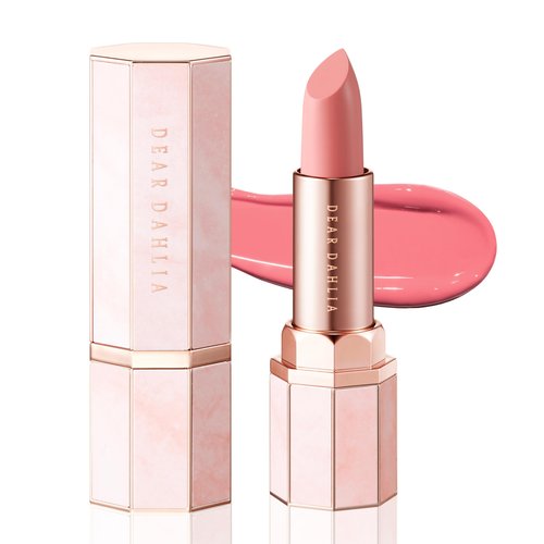 DEARDAHLIA Lip Paradise Sensual Lip Glow (Isabelle) - Hydrating Vegan Lipstick with Glossy Finish, Vibrant Color, Smooth Application, Natural Radiant Glow & Shea Butter Nourishment, 0.11 oz