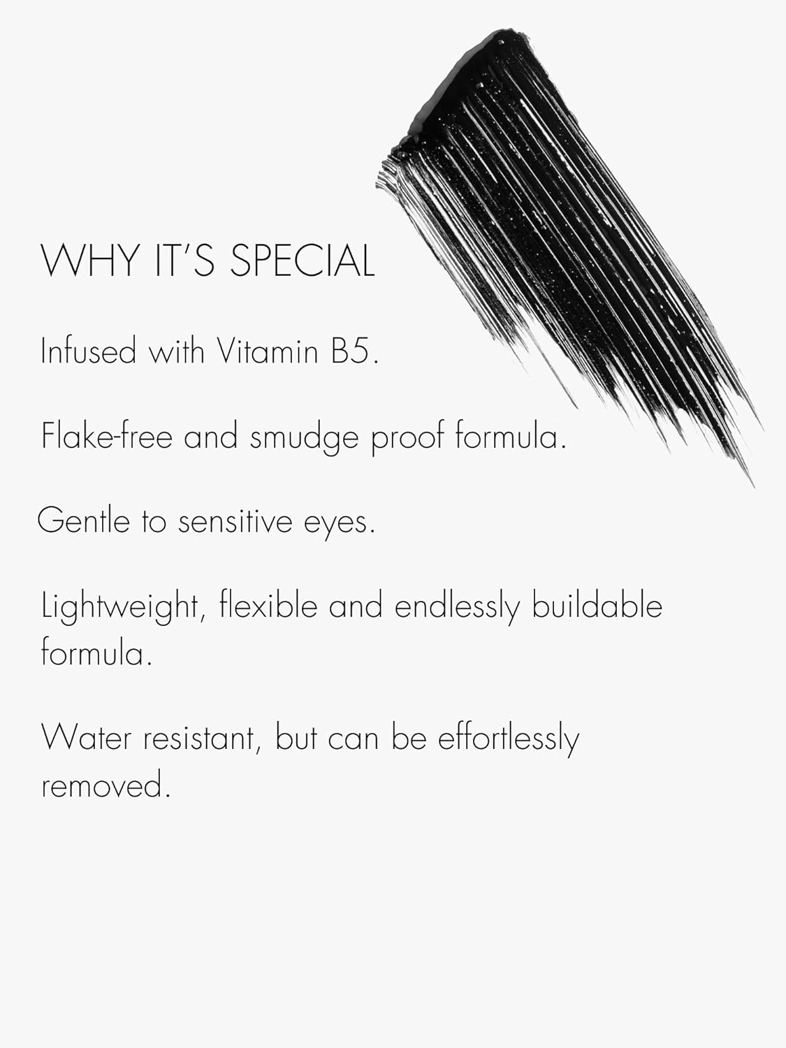 SWEED Cloud Mascara - Flake-Free, Smudge-Proof, Volumizing Formula | Vegan & Cruelty-Free (Black, 0.4 oz | 12 ml)