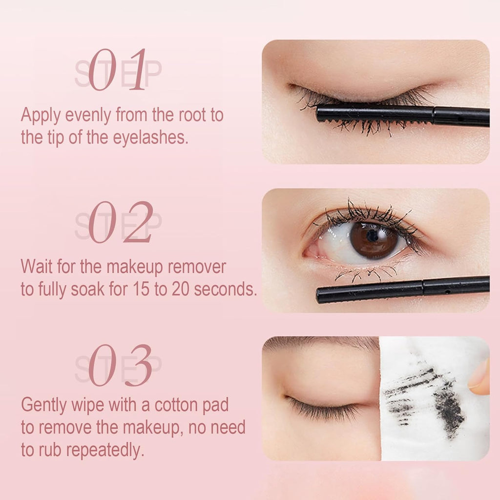Speedy Mascara Remover - Gentle Eye Makeup Remover for Waterproof Mascara & Eyeliner | Precision Cleansing Wand