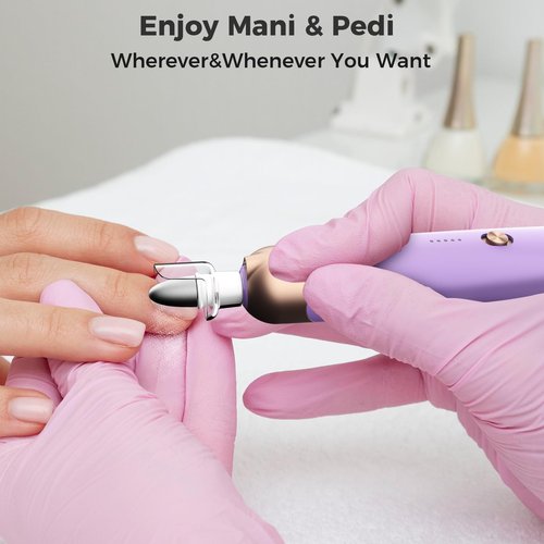 Professional Manicure and Pedicure Set Kit, Pedicure Tools for feet, Electric Nail Drill Nail File Set, Hand Foot & Nail Tools