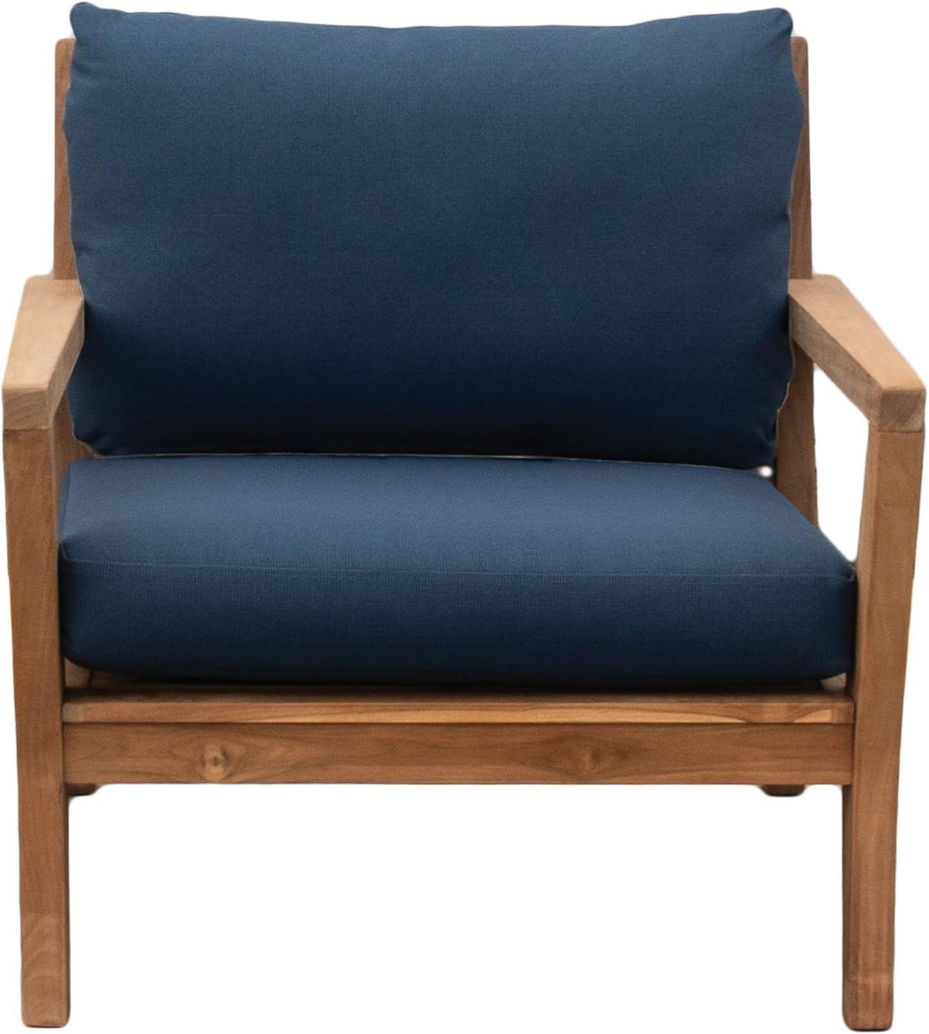 Tommy Bahama Outdoor Lounge Chair Cushion Set - Sunbrella® Fabric, Bamboo Bay Cobalt Color