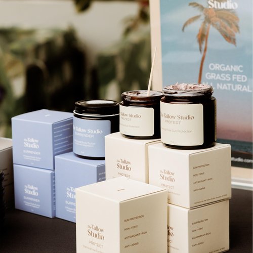 Everyday Tallow Mineral Sun Balm ~ SPF 30 | 100% Grass-Fed & Organic | Face & Body | Naturally Scented with Frankincense & Lavender Oil | Zinc Oxide | Water Resistant (4oz)
