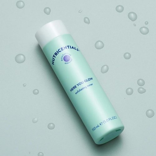 Nu Skin Here You Glow Face Exfoliator Toner - Unclogs Pores & Prevents Acne | 150 ml | 1 Pack