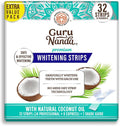 GuruNanda Teeth Whitening Strips - 16-Day Treatment with Non-Slip, Dry Strip Technology - Whitening Designed with Care for a Brighter Smile