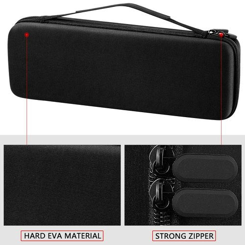 Comecase Grooming Clipper Blade Case Holder Organizer - Hard Travel Carrying Storage Holds 12 Blades - Upgrade