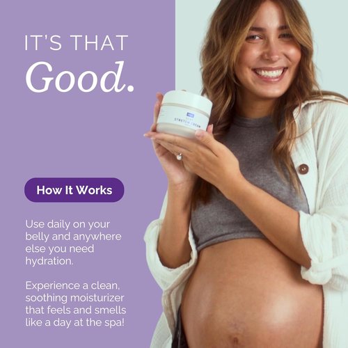 CoBoo Silky Stretch Cream - Paraben-Free Maternity Stretch Mark Cream | 7oz Formula for Skin Elasticity & Reduction of Stretch Marks