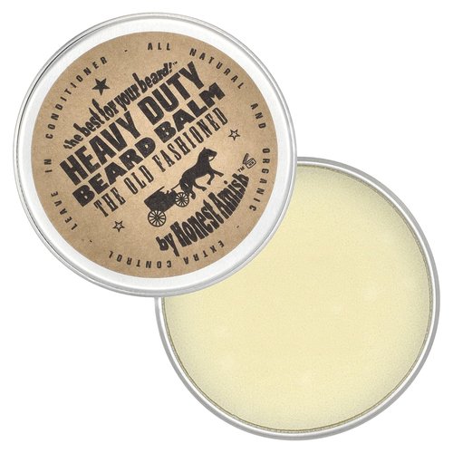 Honest Amish - Heavy Duty Beard Balm - 2 Ounce - Beard Conditioner
