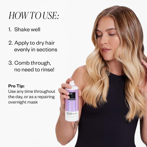 IGK ANTISOCIAL Bond-Building Dry Hair Mask - Repair, Soften & Shine | Vegan & Cruelty-Free