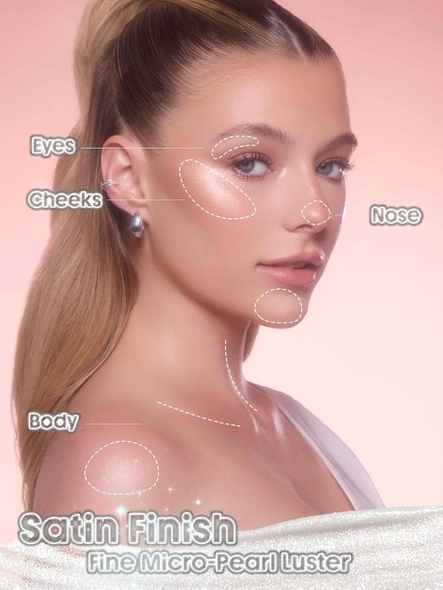 SheGlam Buttery Bling Highlighter Stick - Creamy Gold Makeup for Radiant Face