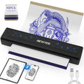 NEWYES Tattoo Stencil Printer Wireless Portable Tattoo Printer Kit Thermal Tattoo Machine for Tattoo Artists & Beginners, Matte Effect Clear Printing, Compatible with Mobile Phone, Pad, PC