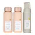 Kristin Ess Hair The One Signature Set - Sulfate-Free Clarifying Shampoo & Hydrating Conditioner + Volumizing Mousse for Wavy & Curly Hair (Pack of 3)