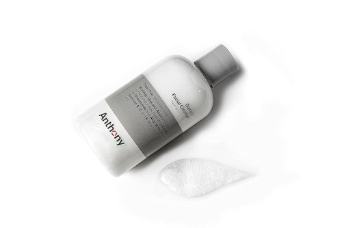 Anthony Glycolic Facial Cleanser - Daily Exfoliating & Hydrating Face Wash for Men | 8 Fl Oz