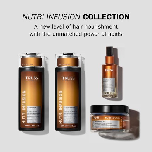 TRUSS Nutri Infusion Hair Conditioner - Moisturizing Formula for Damaged Hair with Myrica Fruit Wax & Miracle Oils | 10.14 fl oz