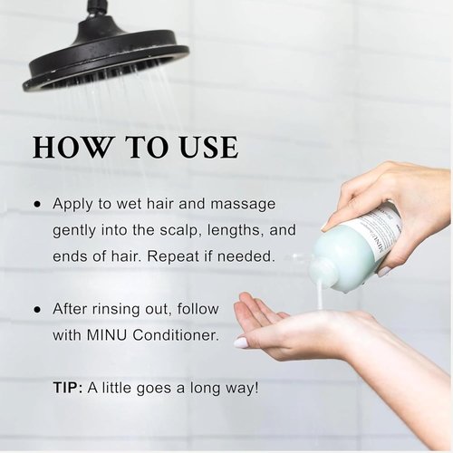 Davines MINU Shampoo - Color Retention Formula for Bright, Shiny Hair | Protects Treated Hair