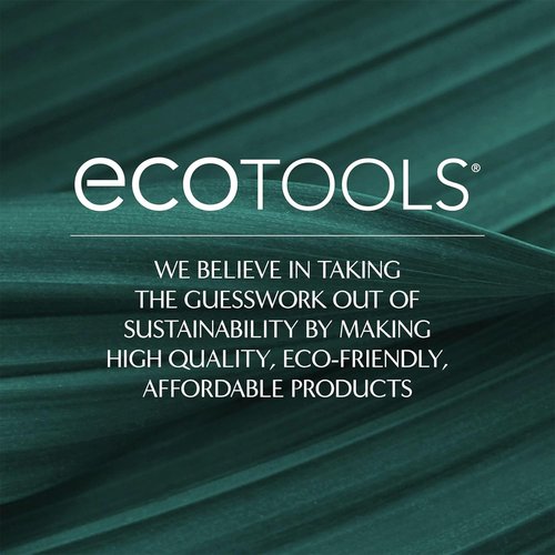 EcoTools Dry Body Brush for Circulation, Dead Skin Removal + Green Delicate EcoPouf Made with Recycled Netting for Cleansing and Exfoliating Sensitive Complexion, Self-Care Gifts