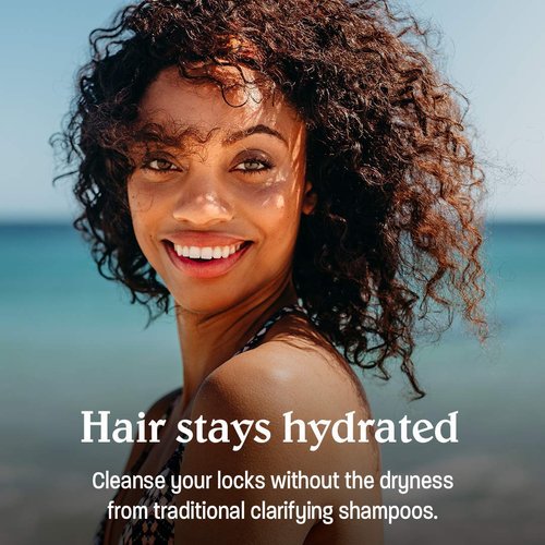Malibu C Un-Do-Goo Clarifying Shampoo - Sulfate-Free Cleanser for Shine Restoration - Removes Product Build-Up