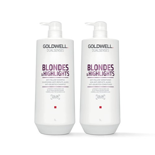 Goldwell Dualsenses Anti-Yellow Shampoo for Blondes & Highlights | 10.1 oz