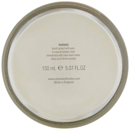 St James of London Mandarin & Patchouli Shave Cream Jar, 5.07oz
