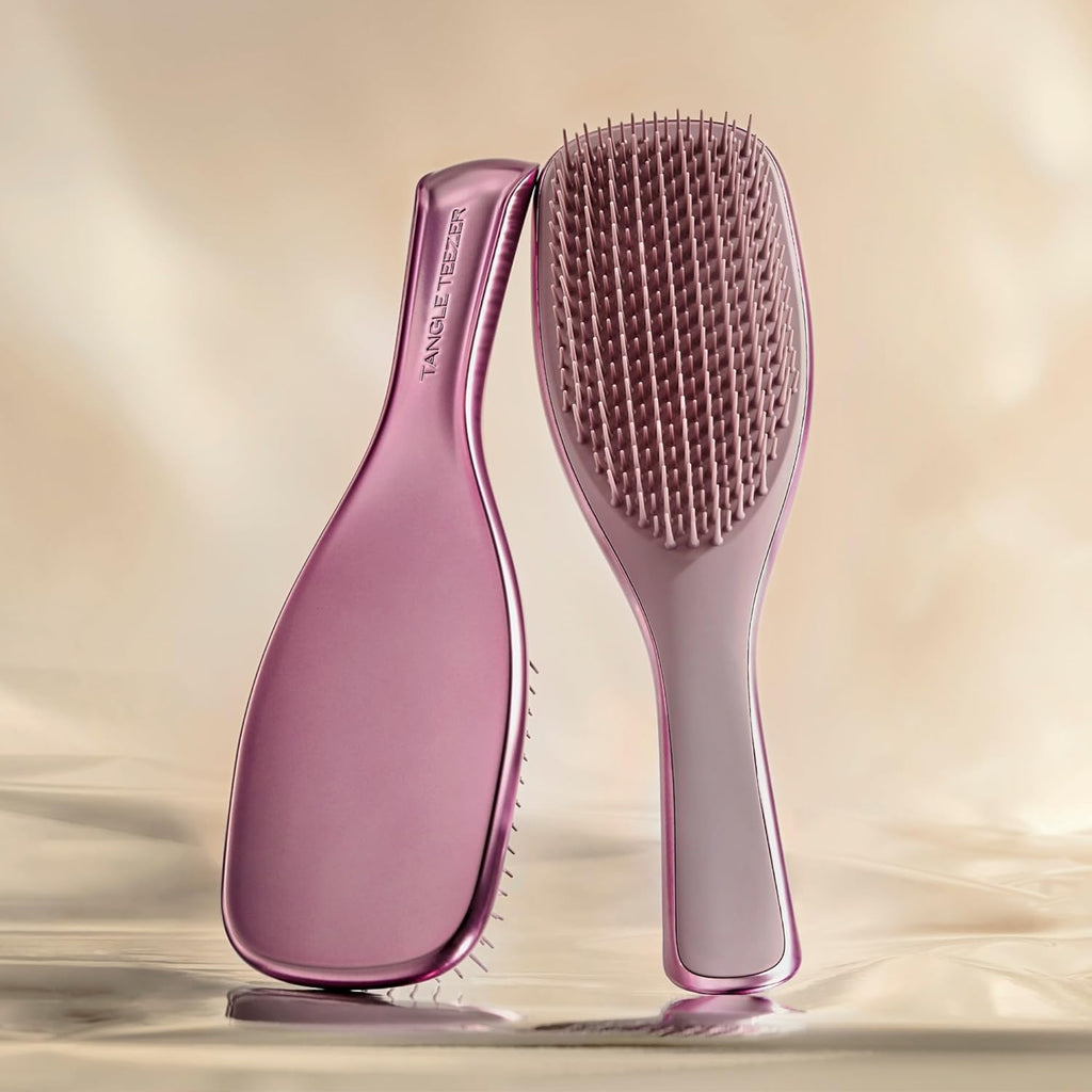 Tangle Teezer Chrome Ultimate Detangler Brush - Eliminates Knots & Reduces Breakage for All Hair Types | Mauve