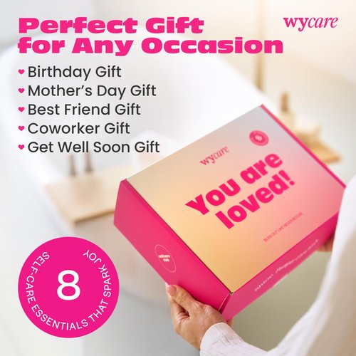 Valentines Day Gifts Box for Women - Perfect Birthday Spa Gift Baskets for Women - Best Friend Birthday Box Care Package - Get Well Soon Self Care Set - Advent Calendar Alternative