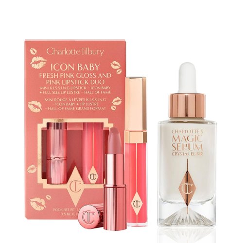Charlotte Tilbury Magic Serum Crystal Elixir - Firming Peptide Serum for Face & Neck - Ideal for Gifting & Makeup