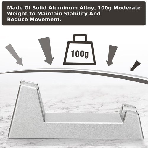 LANGZIHT Solid Aluminum Alloy Razor Stand - for Henson AL13 / AL13-M / Ti22 - 100g Weight - Ensuring Stability, Minimizing Movement - Excluding Razors