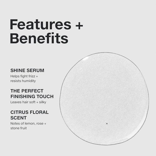 Paul Mitchell Gloss Drops - Shine Serum for Frizz-Free Polish | Brilliant Shine for Medium to Coarse Hair