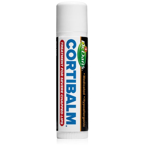 Dr. Dan's Cortibalm-5 pack- for Dry Cracked Lips Healing Lip Balm for Severely Chapped Lips - Designed for Men, Women and Children