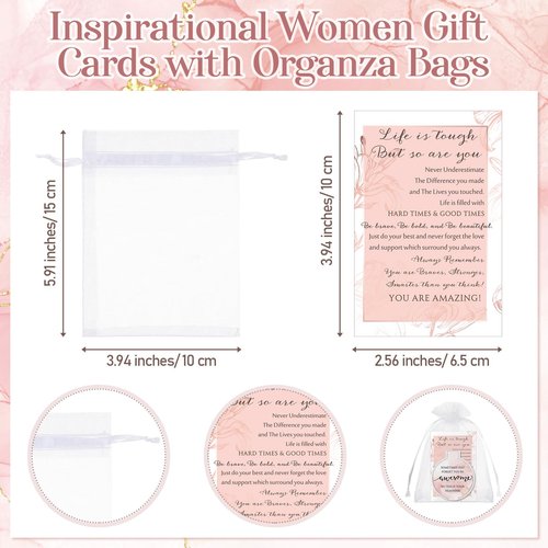 Cinnvoice 25 Set Inspirational Compact Mirror Bulk for Women Sometimes You Forget You're Awesome Motivational 2.76 Inch Small Double Sided Folding Pocket Mirror for Women Lady Mothers Day(Pink Marble)